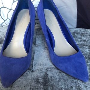 Le Chateau Blue Suede High Heel
